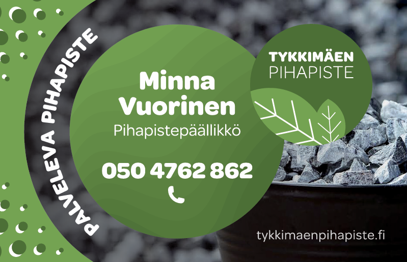 Palveleva Pihapistemyyjä ja kuormauspalvelu 🚜